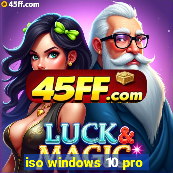 iso windows 10 pro